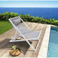 Shore გარე Patio ალუმინის Chaise